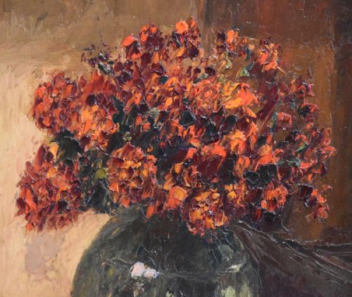 STILL LIFE OIL PAINTING BY PIERO SANSALVATORE - ADDITIONAL PHOTO 3
