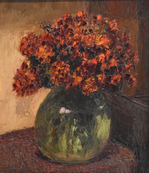 STILL LIFE OIL PAINTING BY PIERO SANSALVATORE - ADDITIONAL PHOTO 5