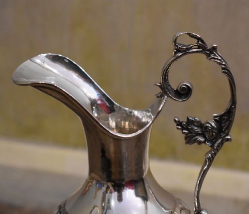 FINE CONTINENTAL SILVER EWER - ADDITIONAL PHOTO 2