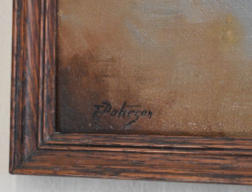 DOG OIL PAINTING OF A RED SETTER BY THOMAS PATERSON - ADDITIONAL PHOTO 4