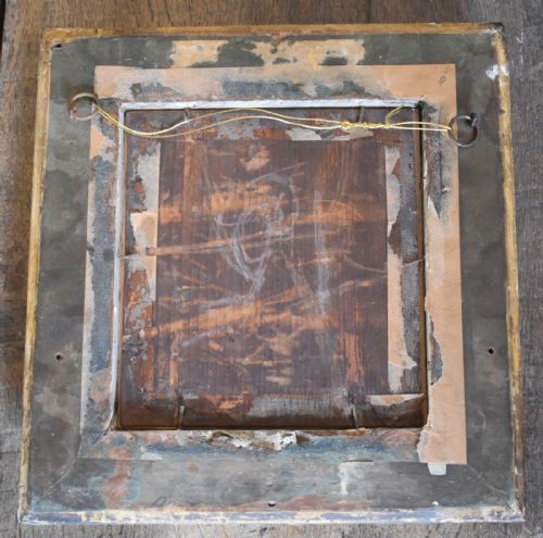 MINIATURE VICTORIAN OIL PORTRAIT OF A MAN - ADDITIONAL PHOTO 5