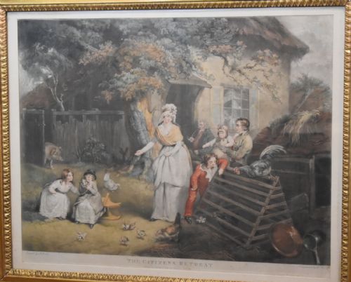 GEORGIAN PRINT THE CITIZENS RETREAT - ADDITIONAL PHOTO 2