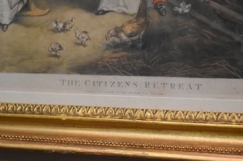 GEORGIAN PRINT THE CITIZENS RETREAT - ADDITIONAL PHOTO 5