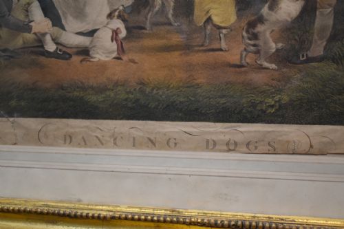 GEORGIAN PRINT DANCING DOGS - ADDITIONAL PHOTO 6