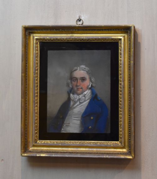 georgian pastel portrait of a gentleman - CATEGORY: ANTIQUE ART - DATED GEORGIAN