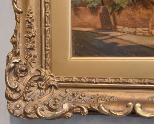 SNEINTON MANOR OIL PAINTING BY SAMUEL RICHARDS - ADDITIONAL PHOTO 5