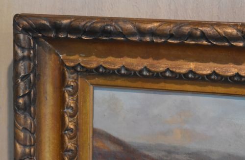 AUTUMN GOLD OIL PAINTING BY GEORGE PERCIVAL GASKELL RBA - ADDITIONAL PHOTO 6
