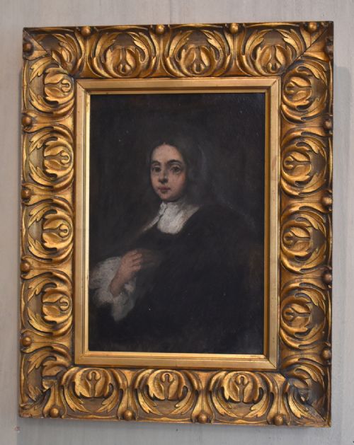 OIL PAINTING STUDY OF EARLIER PERIOD PORTRAIT - ADDITIONAL PHOTO 1