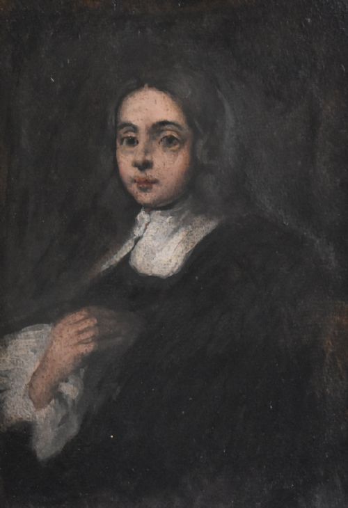 OIL PAINTING STUDY OF EARLIER PERIOD PORTRAIT - ADDITIONAL PHOTO 5