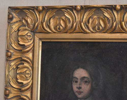 OIL PAINTING STUDY OF EARLIER PERIOD PORTRAIT - ADDITIONAL PHOTO 6