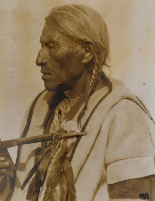 NATIVE AMERICAN PHOTOGRAPH BY HARRY POLLARD - ADDITIONAL PHOTO 1
