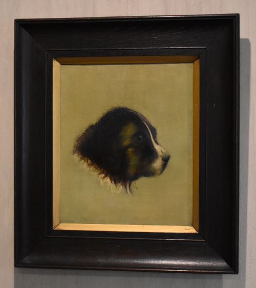 CHARMING OIL PORTRAIT OF A PUPPY - ADDITIONAL PHOTO 1
