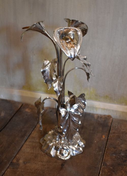 fine victorian silver plate centrepiece - CATEGORY: ANTIQUE SILVER - DATED 1860