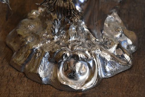 FINE VICTORIAN SILVER PLATE CENTREPIECE - ADDITIONAL PHOTO 2