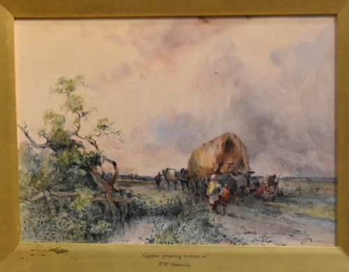 FINE PAIR OF WATERCOLOURS BY FREDERICK WILLIAM HATTERSLEY - ADDITIONAL PHOTO 7
