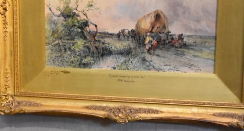 FINE PAIR OF WATERCOLOURS BY FREDERICK WILLIAM HATTERSLEY - ADDITIONAL PHOTO 9
