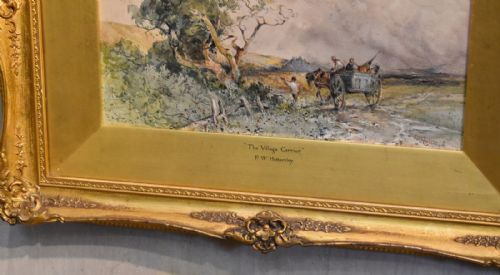 FINE PAIR OF WATERCOLOURS BY FREDERICK WILLIAM HATTERSLEY - ADDITIONAL PHOTO 12
