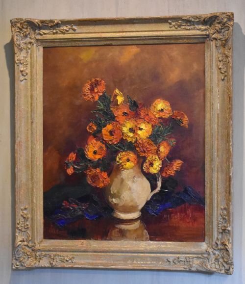 STILL LIFE OIL PAINTING BY MARY E ODDIE - ADDITIONAL PHOTO 1