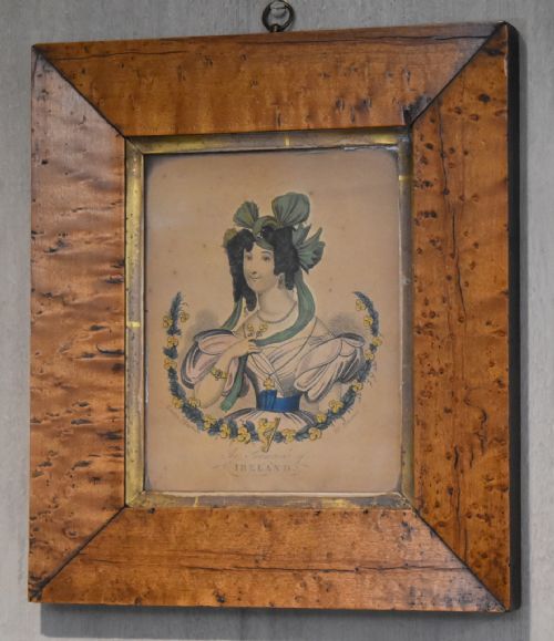 VICTORIAN PRINT THE SHAMROCK OF IRELAND - ADDITIONAL PHOTO 1