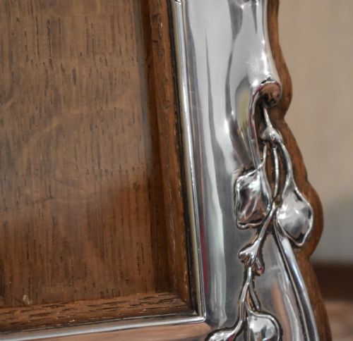 FINE ART NOUVEAU SILVER PHOTO FRAME - ADDITIONAL PHOTO 3