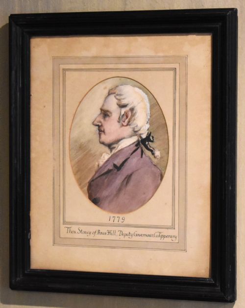 IRISH GEORGIAN WATERCOLOUR PORTRAIT - ADDITIONAL PHOTO 1