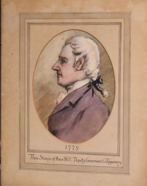 IRISH GEORGIAN WATERCOLOUR PORTRAIT - ADDITIONAL PHOTO 2