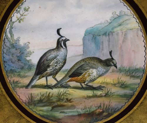 UNUSUAL DOULTON BURSLEM CABINET PLATE - ADDITIONAL PHOTO 2