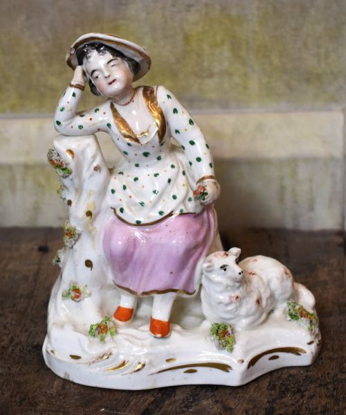 A PAIR OF STAFFORDSHIRE FIGURES BY LLOYD OF SHELTON - ADDITIONAL PHOTO 1