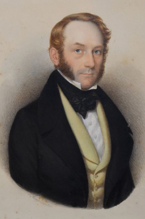 WATERCOLOUR PORTRAIT BY IGNAZ RUNGALDIER 17991876 - ADDITIONAL PHOTO 2