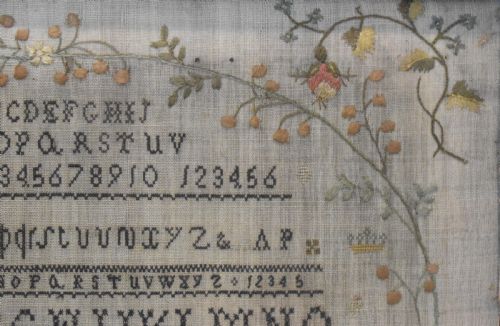 GEORGIAN SAMPLER BY ANN PALMER 1797 - ADDITIONAL PHOTO 6