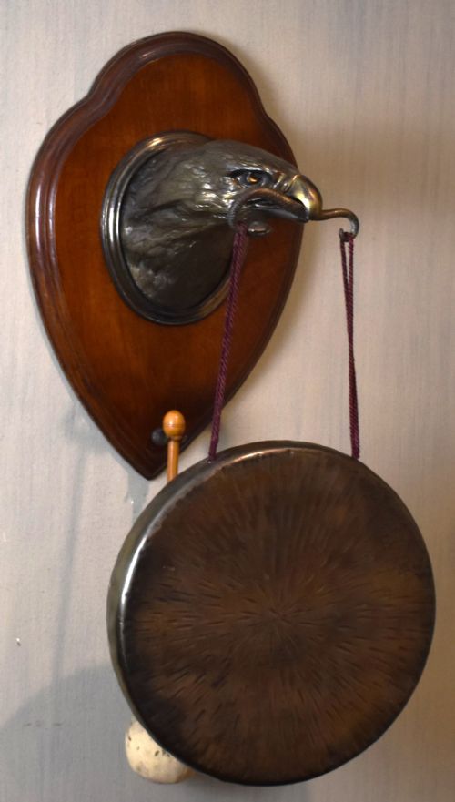 EAGLE WALL GONG BY WILLIAM TONKS AND SON - ADDITIONAL PHOTO 1