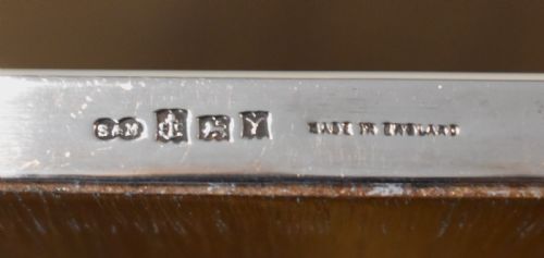 VINTAGE LARGE SILVER PHOTO FRAME - ADDITIONAL PHOTO 6
