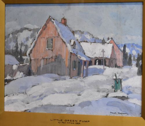 PAIR OF CANADIAN LANDSCAPE PAINTINGS BY PAUL ALFRED 18921959 - ADDITIONAL PHOTO 4