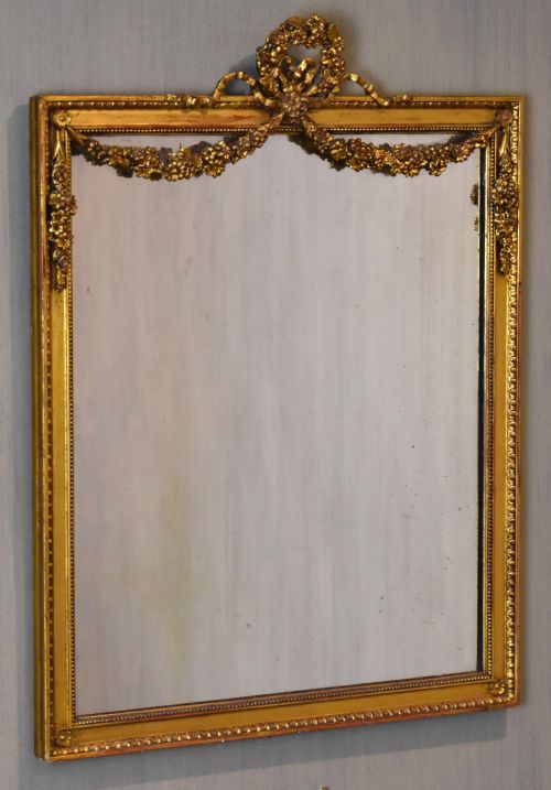 FINE VICTORIAN GILT WALL MIRROR - ADDITIONAL PHOTO 1