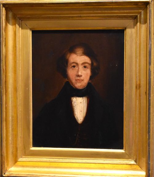 EARLY VICTORIAN OIL PORTRAIT OF A GENTLEMAN - ADDITIONAL PHOTO 1