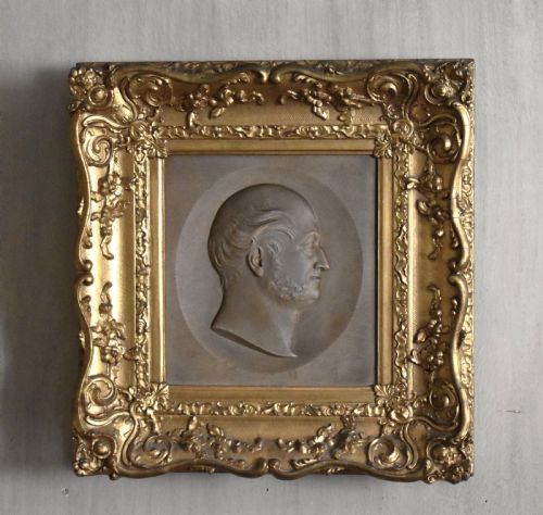 a relief bust by joseph edwards - CATEGORY: ANTIQUE MISCELLANEOUS - DATED 1850