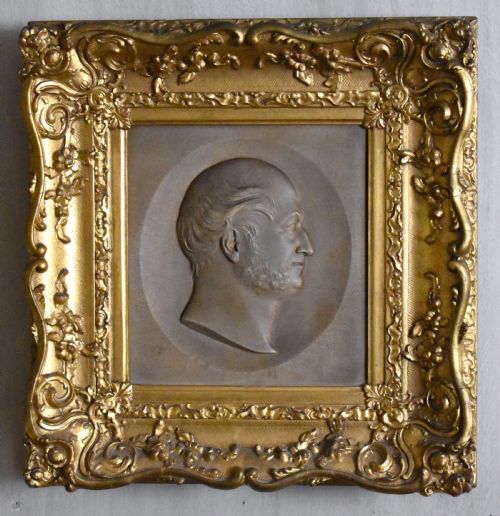 A RELIEF BUST BY JOSEPH EDWARDS - ADDITIONAL PHOTO 2