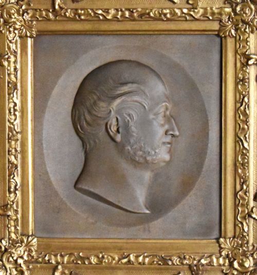 A RELIEF BUST BY JOSEPH EDWARDS - ADDITIONAL PHOTO 3