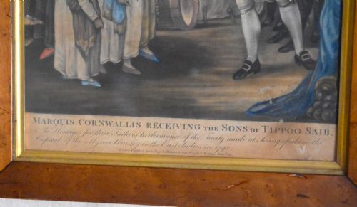 RARE PAIR OF GEORGIAN PRINTS RELATING TO TIPU SULTAN - ADDITIONAL PHOTO 2