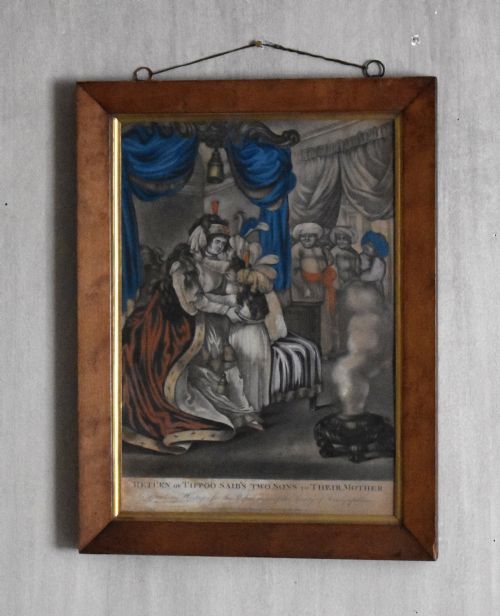 RARE PAIR OF GEORGIAN PRINTS RELATING TO TIPU SULTAN - ADDITIONAL PHOTO 3