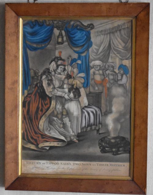 RARE PAIR OF GEORGIAN PRINTS RELATING TO TIPU SULTAN - ADDITIONAL PHOTO 5