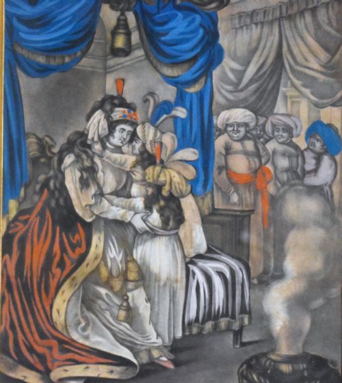 RARE PAIR OF GEORGIAN PRINTS RELATING TO TIPU SULTAN - ADDITIONAL PHOTO 6