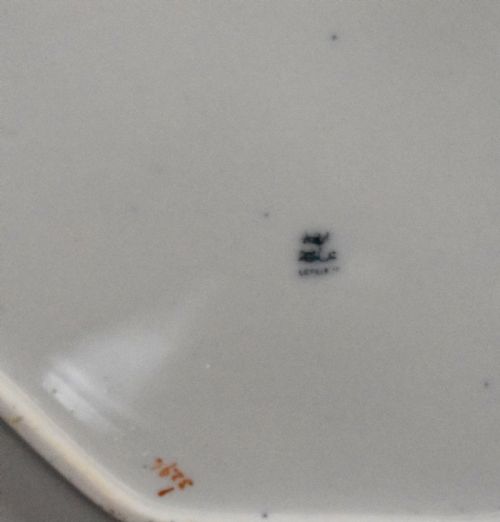 COPELAND AESTHETIC MOVEMENT OCTAGONAL PLATE - ADDITIONAL PHOTO 6