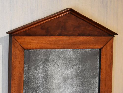 WILLIAM IV MAHOGANY WALL MIRROR - ADDITIONAL PHOTO 3