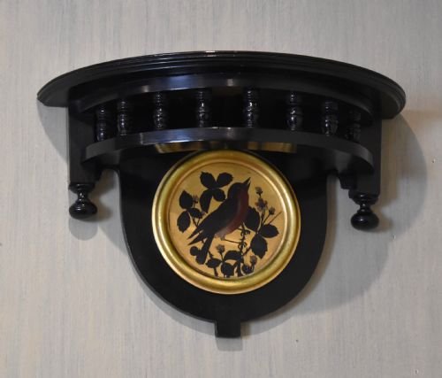 aesthetic movement ebonised wall bracket - CATEGORY: ANTIQUE MISCELLANEOUS - DATED 1880