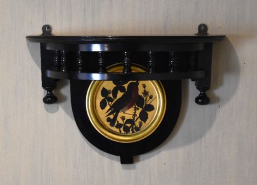 AESTHETIC MOVEMENT EBONISED WALL BRACKET - ADDITIONAL PHOTO 1