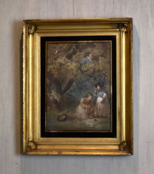 georgian print after george morland - CATEGORY: ANTIQUE ART - DATED GEORGIAN