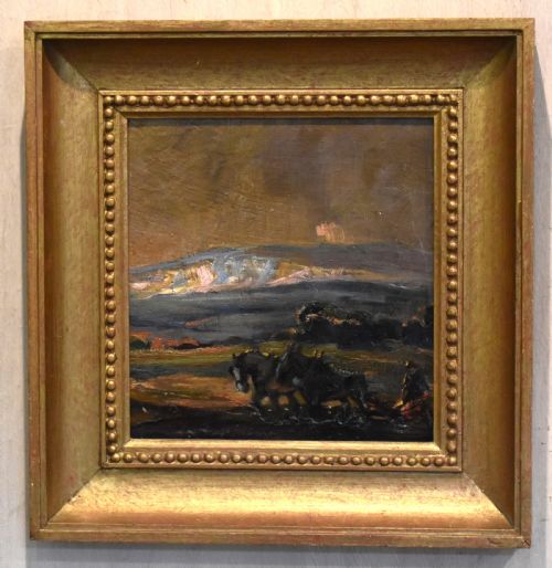 ENGLISH IMPRESSIONIST OIL SKETCH - ADDITIONAL PHOTO 1