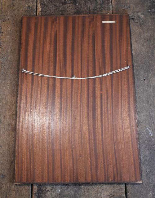 MARQUETRY PANEL DEPICTING A LEAPING SALMON - ADDITIONAL PHOTO 3