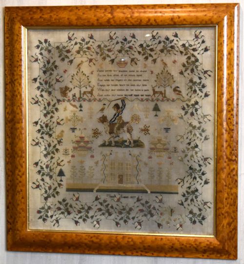 FINE LARGE SAMPLER BY MIRIAM LIDDELL DATED 1837 - ADDITIONAL PHOTO 1